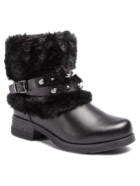 Jenny Fairy Botki WS2726-03 Czarny