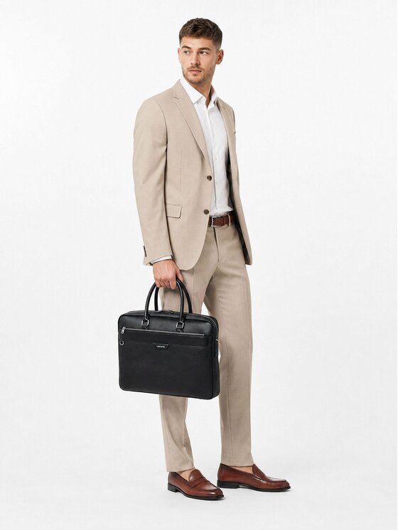 Lacoste Lacoste Teczka 334584 Czarny