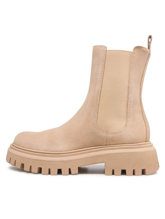 Badura Badura Klassische Stiefeletten RST-LONDRA-01 Beige