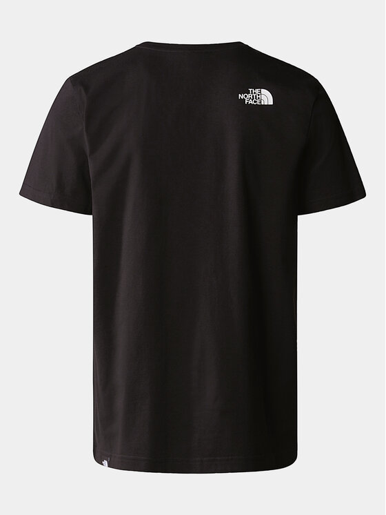 The North Face The North Face Tricou Simple Dome NF0A87NG Negru Regular Fit