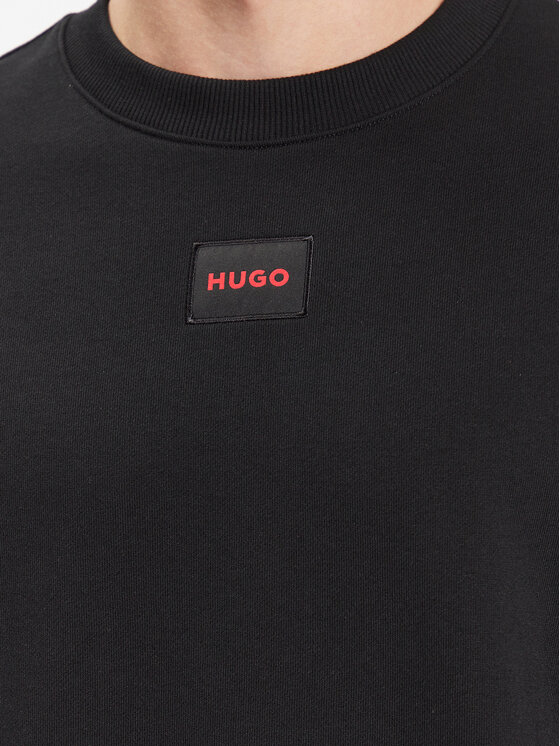 HUGO Hugo Mikina Diragol212 50447964 Černá Regular Fit