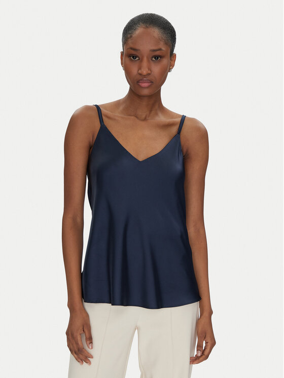 Rinascimento Rinascimento Top CFC0122601003 Bleumarin Regular Fit