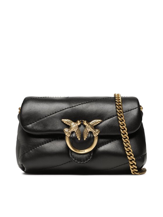 PINKO Pinko Kabelka Love Micro Puff C PE 23 PCPL 100041 A0F2 Černá