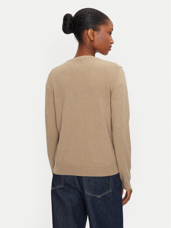 United Colors Of Benetton Cardigan 1035D5012 Beige Regular Fit Modivo