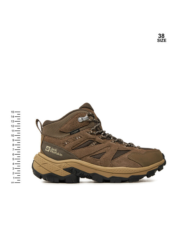 Jack Wolfskin Jack Wolfskin Turistiniai batai Vojo Tour Texapore Mid W A62071 Ruda