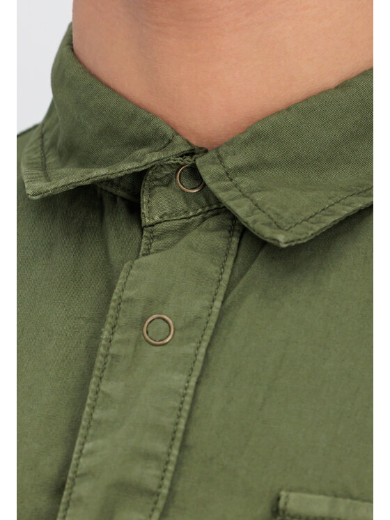 Alpha Industries Alpha Industries Koszula AI.138420-142-XXL Khaki Regular Fit