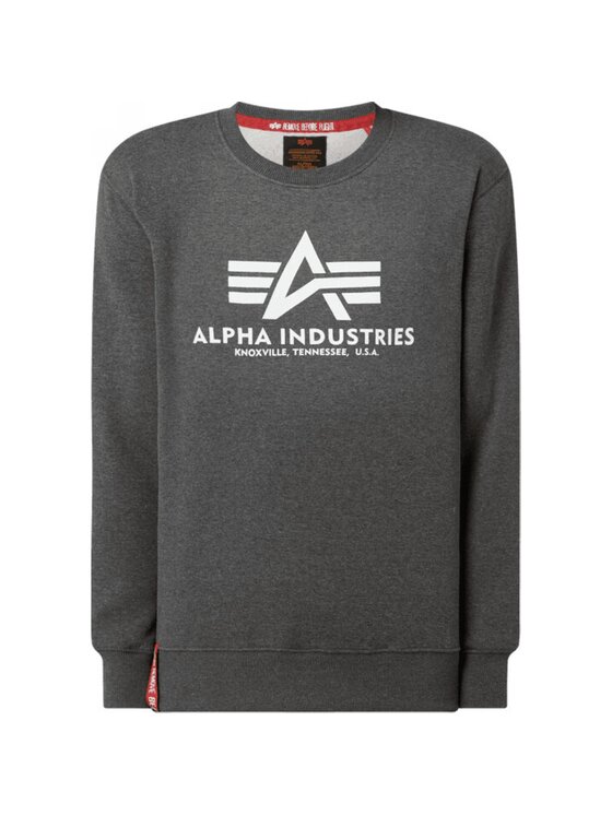 Alpha Industries Alpha Industries Bluza AI.178302-597-M Szary Basic Fit