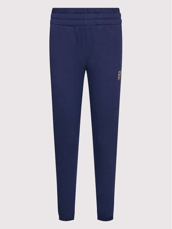 DKNY Sport DKNY Sport Spodnie dresowe DP1P2716 Granatowy Regular Fit