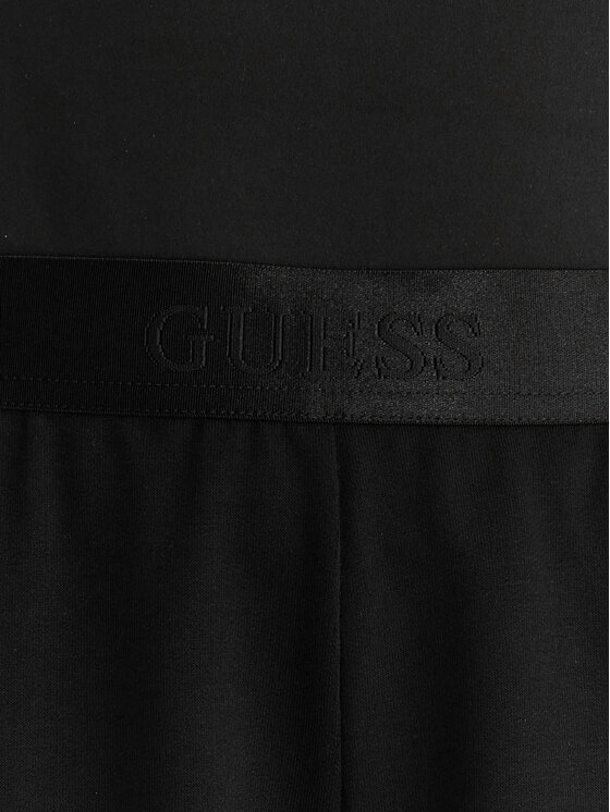 Guess Guess Szorty sportowe O6GD02 KCQP2 Czarny Relaxed Fit