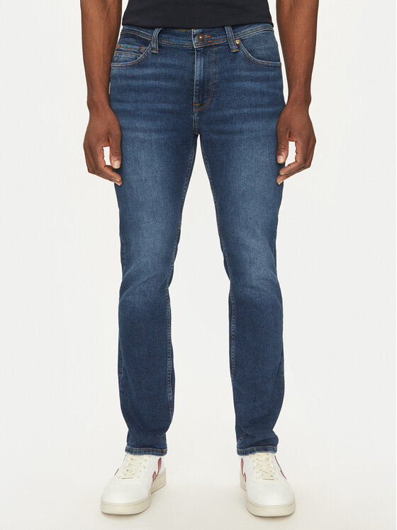 Mustang Mustang Farmer Vegas 1016310 Sötétkék Slim Fit