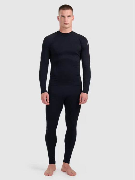 4F 4F Intimo termico pezzo sopra 4FWAW25USEAM224-20S Nero