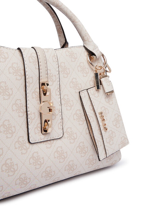 Guess Guess Torebka Yvonne Logo HWSG23 78060 Kremowy