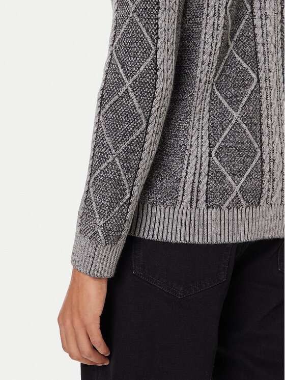 Guess Guess Svetr M5BR44 Z2ZK2 Šedá Regular Fit