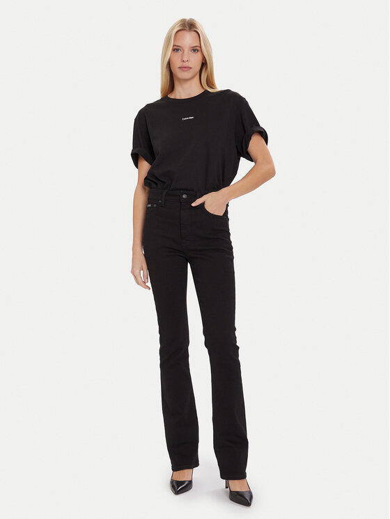Calvin Klein Jeans Calvin Klein Jeans Džinsi LV047D739G Melns Bootcut Fit