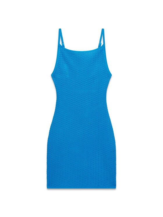 Guess Guess Každodenní šaty 182047 Modrá Classic Fit