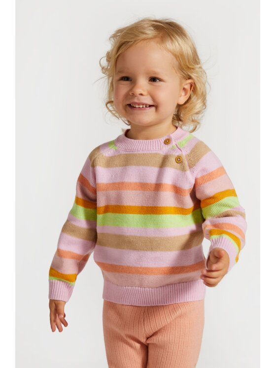 Coccodrillo Coccodrillo Sweter ZC4172101PGN-022 Kolorowy Regular Fit