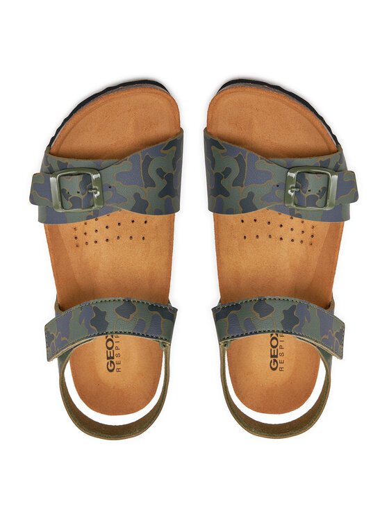 Geox Geox Σανδάλια J Ghita Boy J028LB 00004 C0837 D Χακί