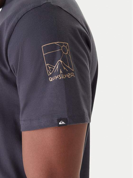 Quiksilver Quiksilver T-krekls Evo Quik Rituals EQYZT08193 Pelēks Regular Fit