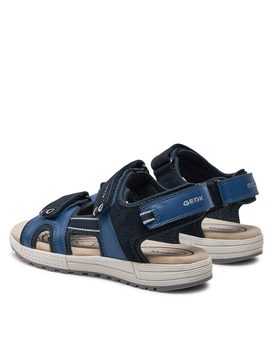 Geox Geox Sandale J Sandal Alben Boy J35AVA 01520 CF44M D Tamnoplava