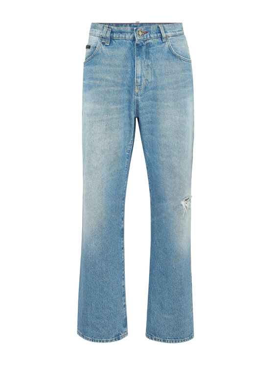 PHILIPP PLEIN PHILIPP PLEIN Jeansy 24173 Niebieski Loose Fit