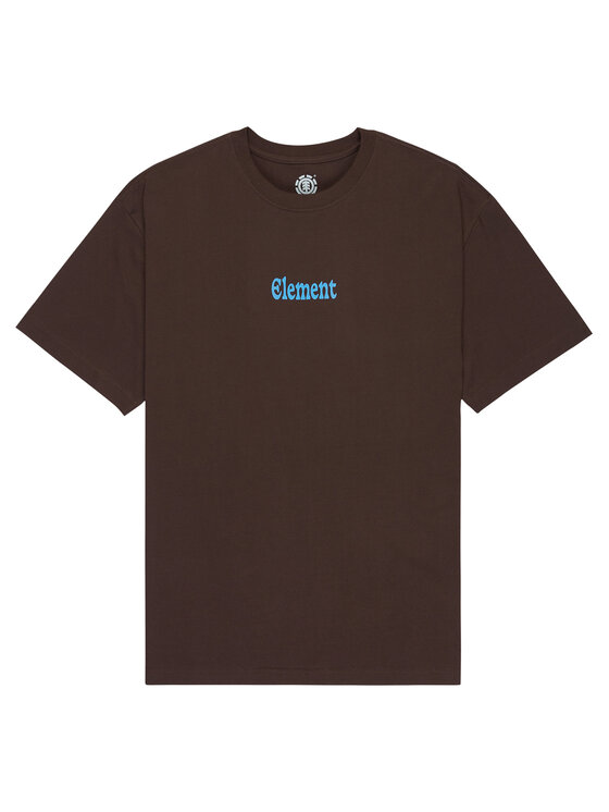 Element Element T-krekls Bad Doggie ELYZT00560 Brūns Relaxed Fit