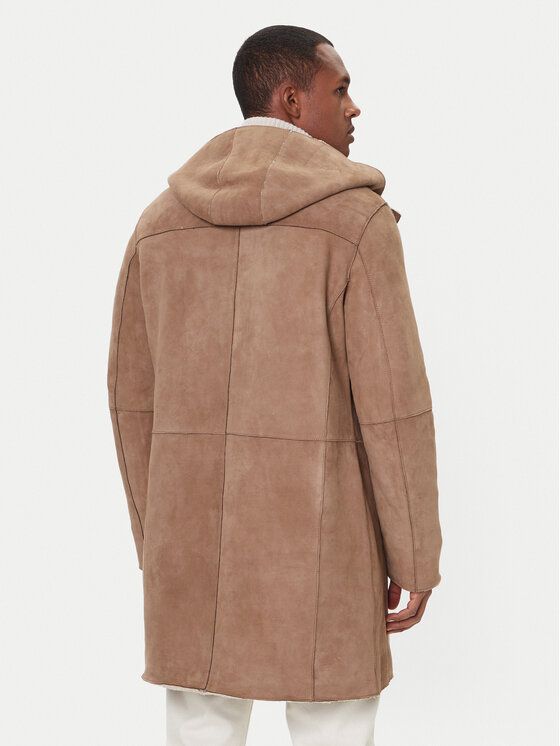 Milestone Milestone Демісезонний плащ Alerio 531624 21330 Коричневий Regular Fit