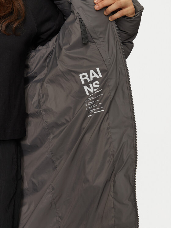 Rains Rains Зимно яке 15130 Сив Regular Fit