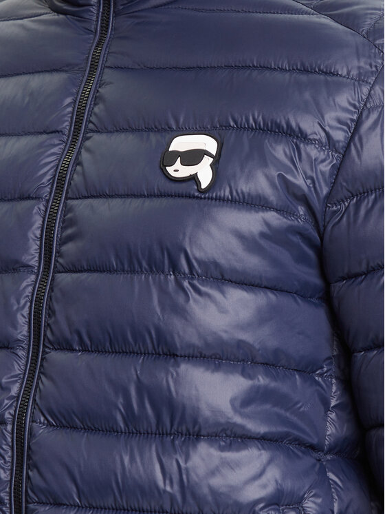 KARL LAGERFELD KARL LAGERFELD Vatovaná bunda 505710 551590 Tmavomodrá Regular Fit