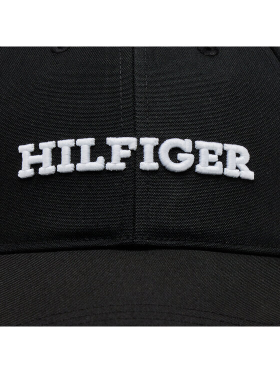 Tommy Hilfiger Tommy Hilfiger Шапка с козирка Monotype AM0AM12043 Черен