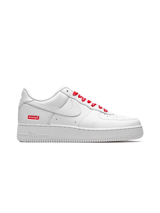 Nike Nike Sneakersy Nike Air Force 1 Low Supreme White 38 Biały