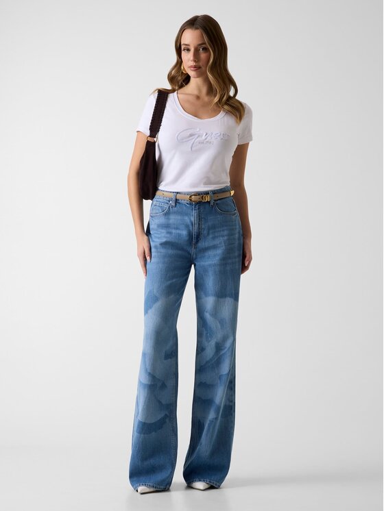 Guess Guess T-Shirt 181825 Biały Classic Fit