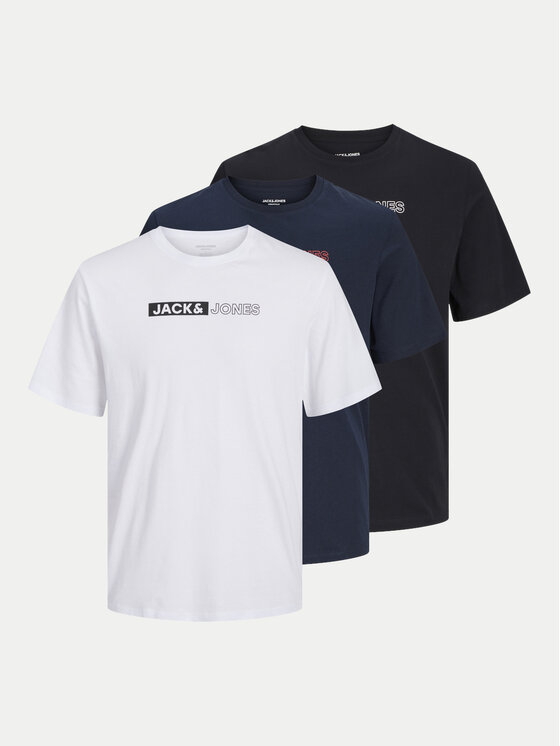 Jack&Jones Set 3 Majic Corp Logo 12267890 Pisana Standard Fit