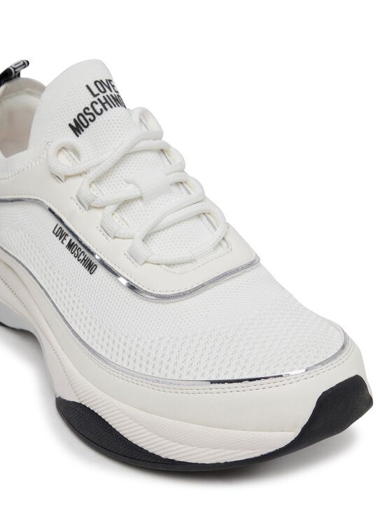 LOVE MOSCHINO LOVE MOSCHINO Sneakersy JA15475G0MIY210A Bílá