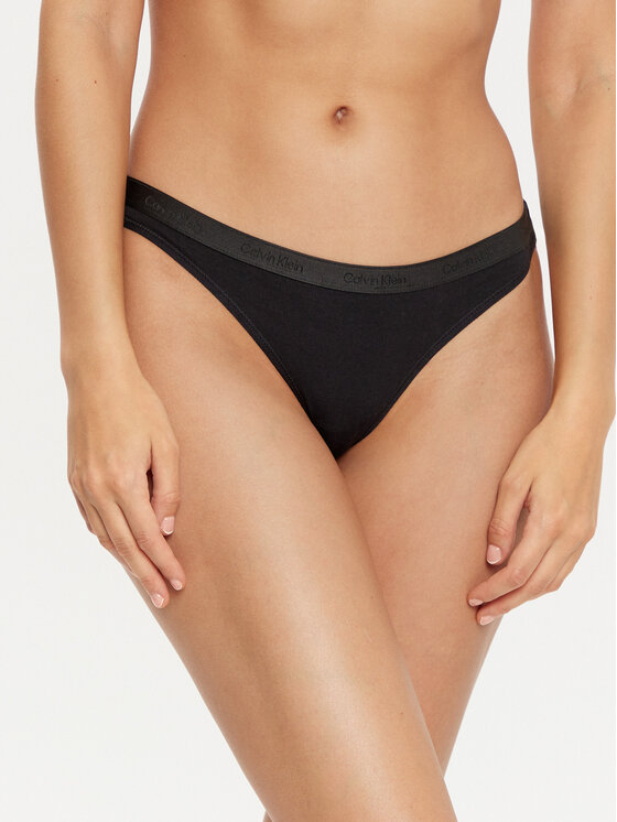 Calvin Klein Underwear Calvin Klein Underwear Set od 3 para tangica Thong 3pk 000QD5244E Šarena