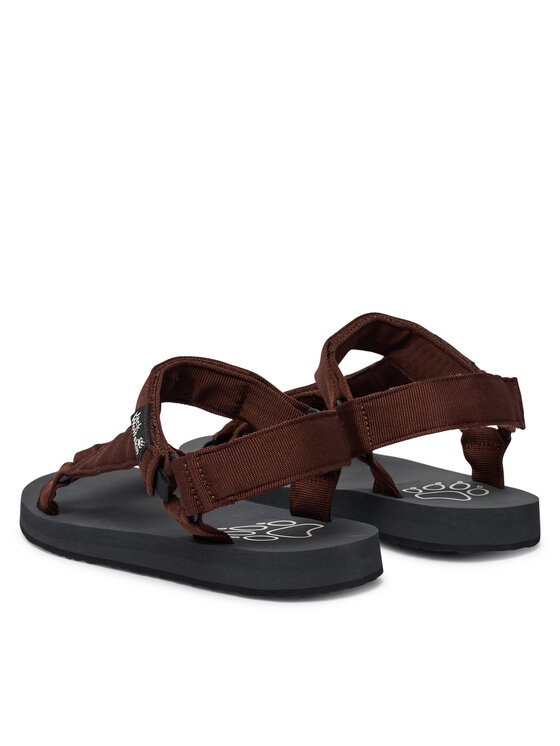 Jack Wolfskin Jack Wolfskin Sandále Taiga A65621 Tmavo hnedá