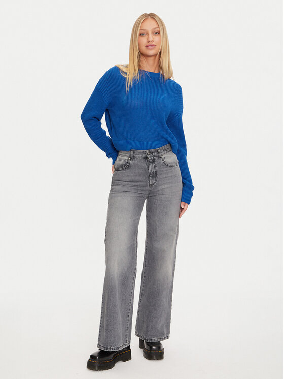 Noisy May Noisy May Džemper Maysa 27021536 Plava Relaxed Fit