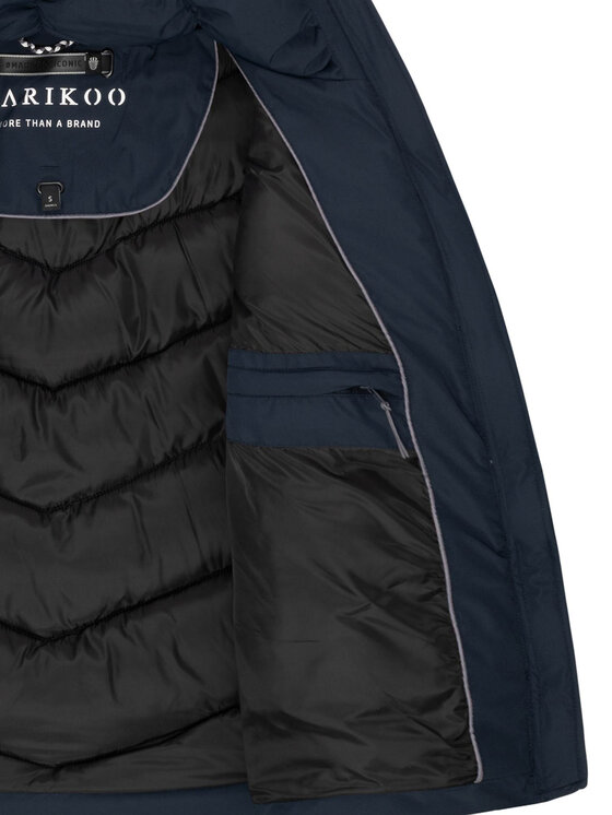 Marikoo Marikoo Kurtka zimowa Sahnemausii Niebieski Regular Fit