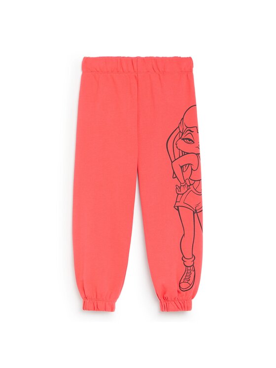 Diadora Diadora Spodnie dresowe JU.JOGGER PANT WB Czerwony Regular Fit