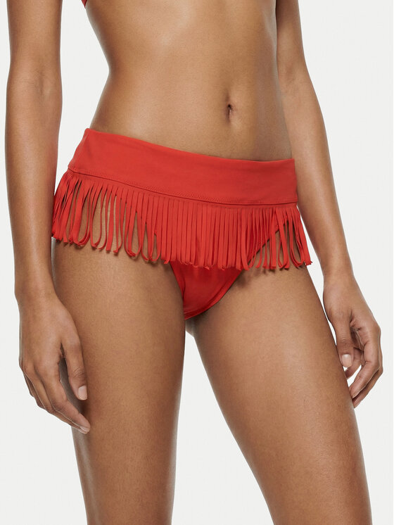 Banana Moon Bikini partea de jos Nila Fringes LSE62 Portocaliu