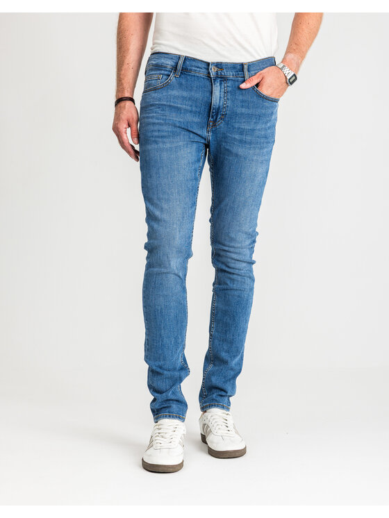 Mustang Mustang Jeansy FRISCO Niebieski Skinny Fit