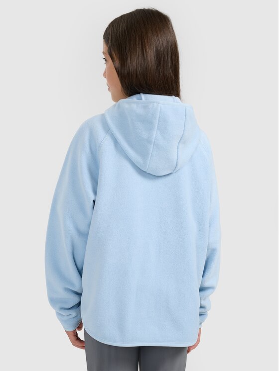 4F 4F Felpa di pile 4FJRAW25TFLEF444-33S Blu Oversize