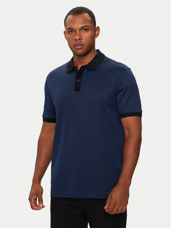 Boss Polo H-Parlay 431 50518563 Tumši zils Regular Fit