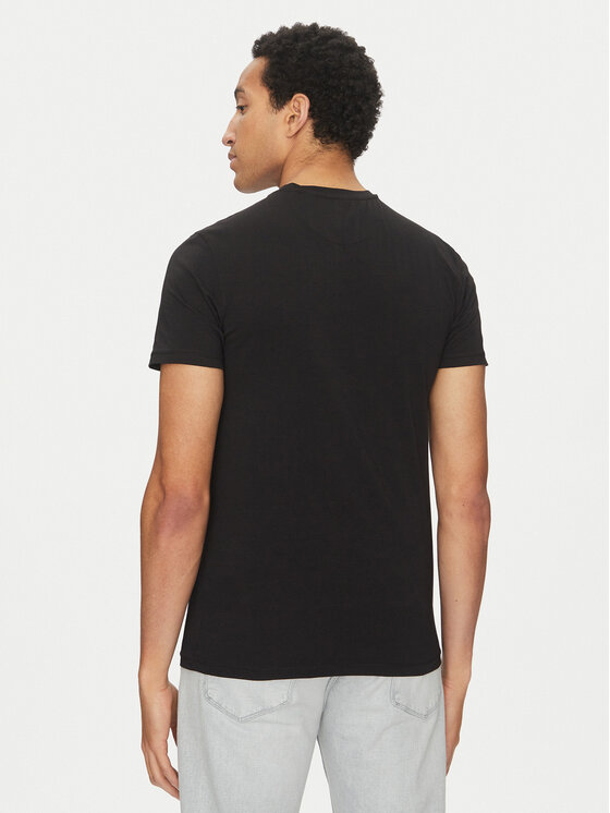 Guess Guess T-Shirt U5GM11 K6YW1 Czarny Regular Fit