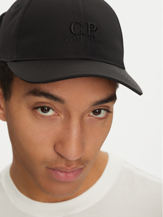 C.P. Company C.P. Company Czapka z daszkiem 18CMAC146A005904A Czarny