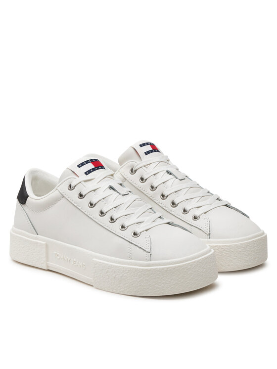 Tommy Jeans Tommy Jeans Tossud Tjw Foxing Flatform Sneaker EN0EN02567 Ekrüüvärv