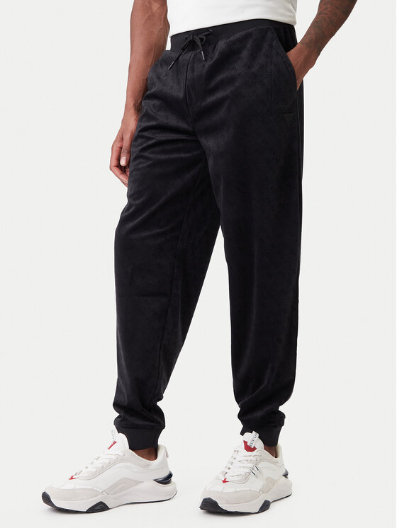 Guess Guess Jogginghose Z6RB14 KD612 Schwarz Regular Fit