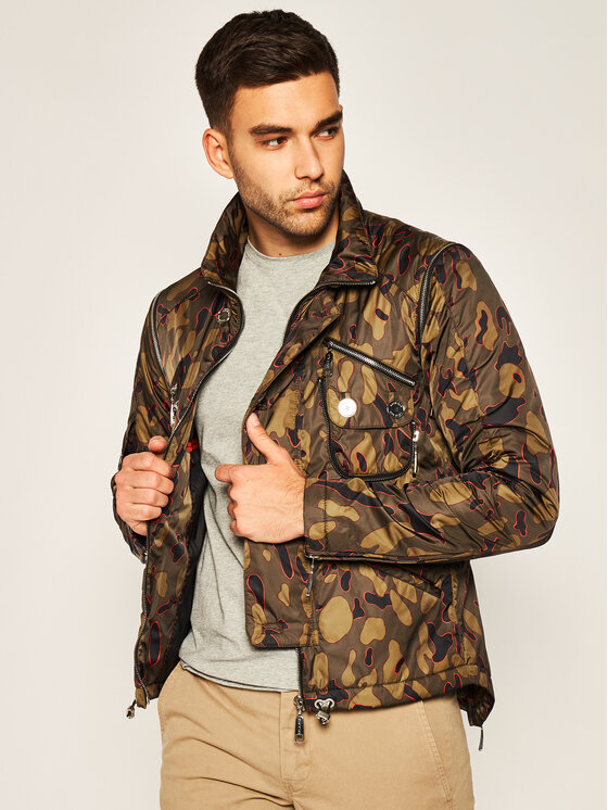 Giacca di transizione Wingman Moro Verde Slim Fit