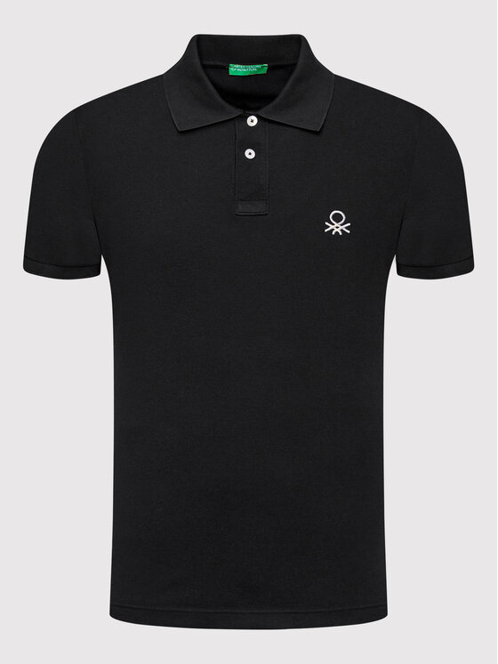United Colors Of Benetton United Colors Of Benetton Polo 3089J3178 Nero Slim Fit