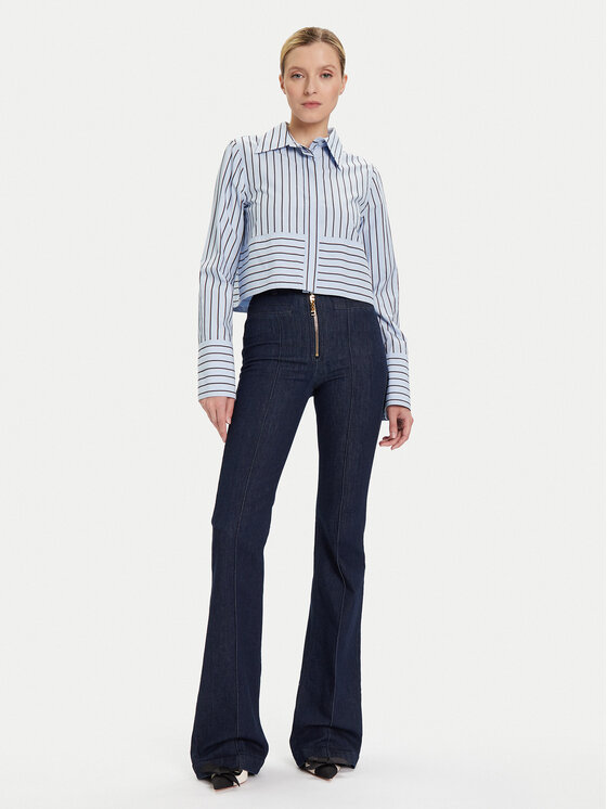 Elisabetta Franchi Elisabetta Franchi Džínsy PJ-05D-56E2-V390 Tmavomodrá Regular Fit