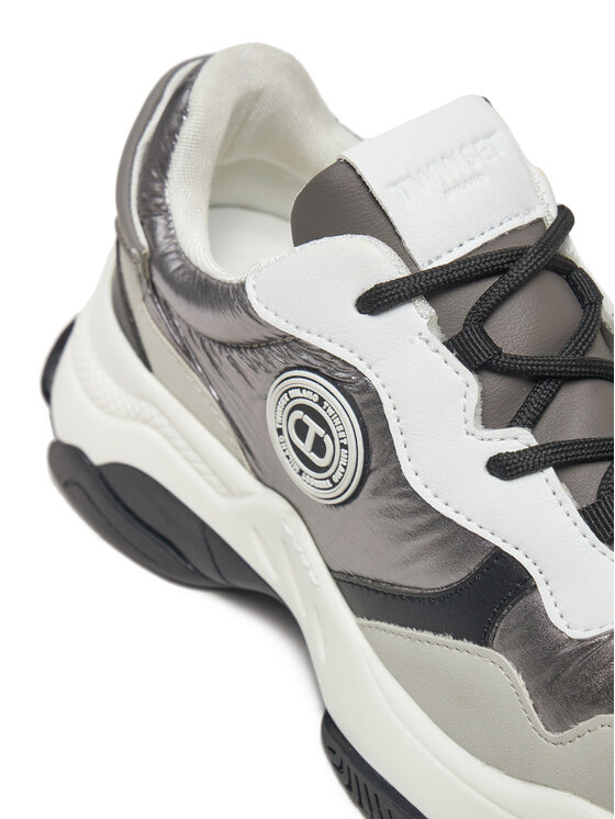 TWINSET TWINSET Sneakers 242TGT18C Argintiu